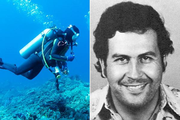 Ex espías de la CIA hallaron el submarino de Pablo Escobar-0